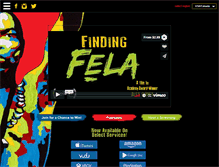 Tablet Screenshot of findingfela.com